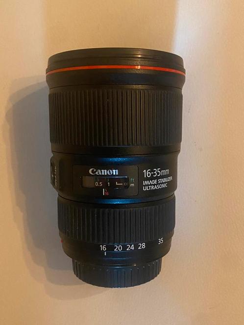 16-35 F4 IS USM | Canon L lens. Top staat!, Audio, Tv en Foto, Fotografie | Lenzen en Objectieven, Zo goed als nieuw, Groothoeklens