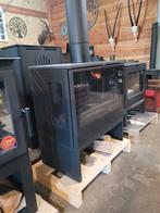 Houtkachel met zijruit 14 kw kachelschuur, Ophalen of Verzenden, Nieuw, Hout, Houtkachel
