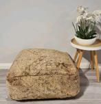 Vintage berber poef , marokkaanse poef, Ophalen of Verzenden, Zo goed als nieuw, 50 tot 75 cm, 50 tot 75 cm