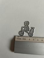 Snijmal kindje op fiets, Ophalen of Verzenden, Nieuw, Overige thema's, Pons of Mal