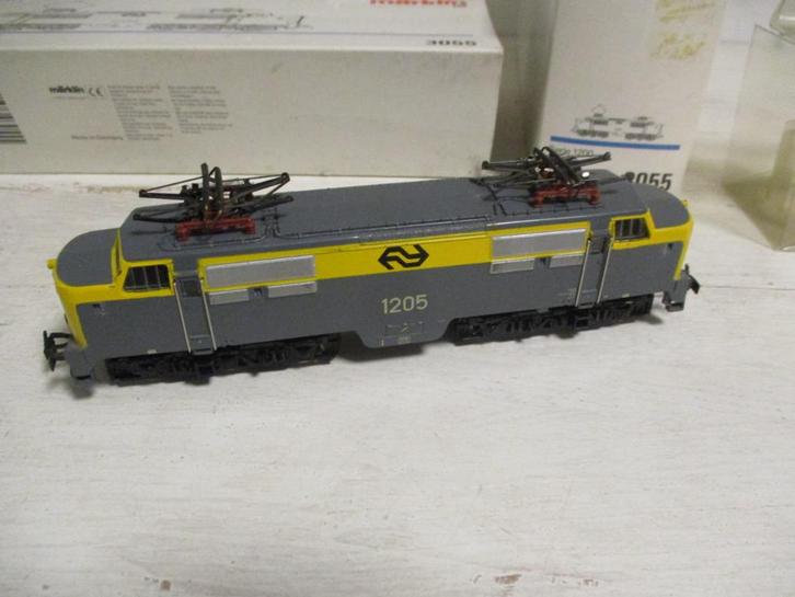 Marklin NS 1205 no 3055, Hobby en Vrije tijd, Modeltreinen | H0, Zo goed als nieuw, Locomotief, Wisselstroom, Märklin, NS, Ophalen