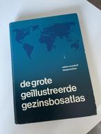 De grote illustreerde gezinsbosatlas Wolters Noordhoff, Gelezen, Bosatlas, Wolters-Noordhoff, Ophalen of Verzenden