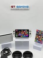 OLED NINTENDO 2024+GARANTIE+ MARIO KART+STUURTJES MEGA PACK, Spelcomputers en Games, Spelcomputers | Nintendo Switch, Met 2 controllers