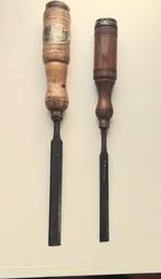 2 steekbeitels. Nooitgedagt/ 12 mm en goldberg/ 10 mm, Doe-het-zelf en Verbouw, Gereedschap | Handgereedschap, Ophalen of Verzenden