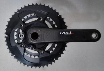 Sram red quarq powermeter vermogensmeter crankset beschikbaar voor biedingen