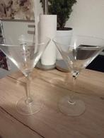 (Glas)Martini Glazen 2st., Verzamelen, Glas en Borrelglaasjes, Ophalen of Verzenden, Zo goed als nieuw