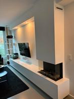 Gashaard inclusief design tv meubel, Huis en Inrichting, Haarden, Ophalen, Zo goed als nieuw, Inbouwhaard, Gashaard