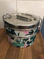 Bohotiffin lunchbox 2 laags rantang print, Ophalen of Verzenden, Zo goed als nieuw