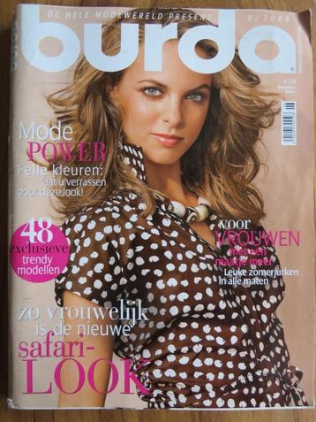 Burda juni 2008 48 exclusieve trendy modellen beschikbaar voor biedingen