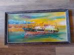 Aquarel en olieverf schilderijen op maat, Ophalen of Verzenden, Nieuw, Zeilboot of Motorboot