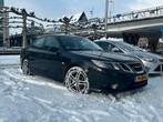Saab 9-3 1.8t Sport Sedan model 2008 Zwart, Zwart, 4 cilinders, Leder en Stof, Zwart