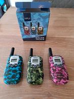 Uply walkie talkie 3 stuks, Ophalen of Verzenden, Gebruikt, 2 to 5 km