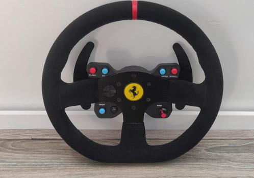 Thrustmaster Ferrari Alcantara Editie Racestuur Add-On, Computers en Software, Joysticks, Gebruikt, Ophalen of Verzenden