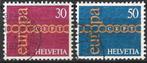 2025-103-08 Europa CEPT Zwitserland 941-942 serie compleet -, Verzenden, Gestempeld