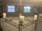 Smeedijzeren kroonluchter 60 bij 60 cm, Ophalen, Zo goed als nieuw
