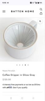 Hasami Porcelain Koffie Dripper - Nieuw in Doos, Ophalen, Nieuw