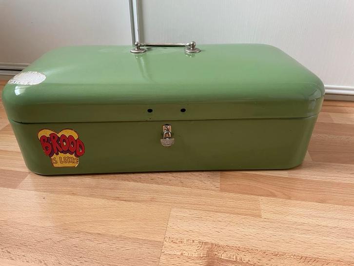 Retro Broodtrommel - Vintage Keukenaccessoire, Huis en Inrichting, Keuken | Keukenbenodigdheden, Gebruikt, Ophalen of Verzenden