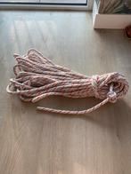 Val of schoot 30 meter lang, 14 mm doorsnee, Ophalen, Zo goed als nieuw, Lijn of Blok