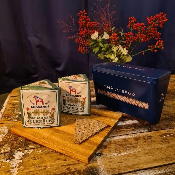 ACTIE: Dubbel Leksands bewaarblik (gevuld), Verzamelen, Blikken, Nieuw, Overige, Overige merken, Ophalen of Verzenden