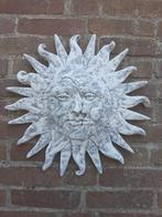 Zon maan wanddecoratie betonnen beeld tuinbeeld beton, Tuin en Terras, Ophalen, Nieuw