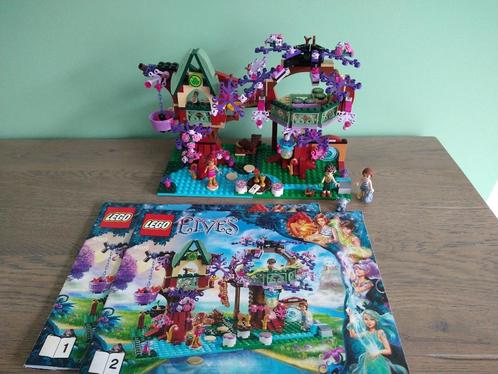 Lego Elves 41075 The Elves Treetop Hideaway boomhuis boomhut, Kinderen en Baby's, Speelgoed | Duplo en Lego, Zo goed als nieuw