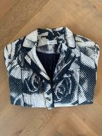 GELCO dames jasje / blazer – zwart wit print – maat 44, Zwart, Maat 42/44 (L), Ophalen of Verzenden, Zo goed als nieuw