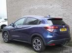 Honda HR-V 1.5 i-VTEC Executive - 2e eig! - Schuifdak - Trek, 65 €/maand, Blauw, Leder en Stof, Origineel Nederlands