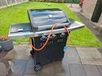 Bbq central park gas compleet + 2 flessen gas, Tuin en Terras, Ophalen, Zo goed als nieuw, BBQ Friends