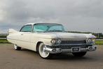 1959 Cadillac Coupe de Ville - Origineel, topconditie, CA im, Auto's, Oldtimers, Achterwielaandrijving, Zwart, Leder en Stof, Wit