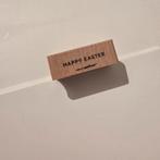 Cats on appletrees stempel hout, happy Easter, Hobby en Vrije tijd, Stempelen, Verzenden, Zo goed als nieuw, Houten stempel