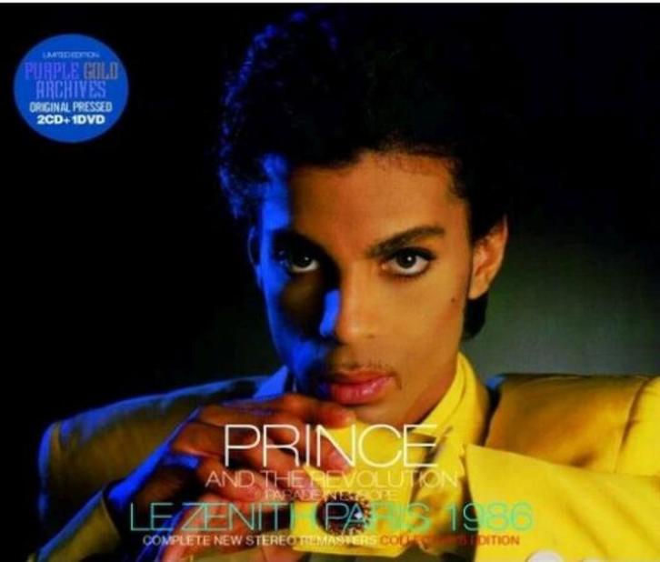 PRINCE - PARIS 1986 ROTTERDAM & HAMBURG 1986 (2CD+1DVD), Cd's en Dvd's, Cd's | Pop, Nieuw in verpakking, 1980 tot 2000, Verzenden
