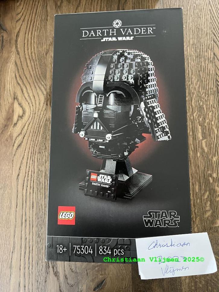 Lego 75304 Darth Vader Helm - NIEUW in sealed doos, Kinderen en Baby's, Speelgoed | Duplo en Lego, Nieuw, Lego, Complete set, Ophalen of Verzenden