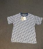 Dior T-shirt - Blauw met Logo Print, Kleding | Dames, T-shirts, Maat 38/40 (M), Blauw, Nieuw, Ophalen of Verzenden