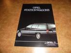 brochure Opel Stationwagons  1989, Boeken, Verzenden, Nieuw, Overige merken