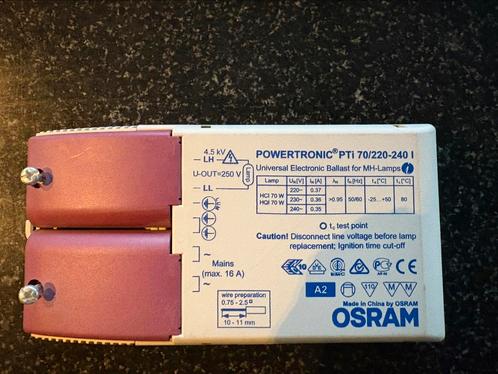Osram voorschakelapparaat POWERTRONIC PTi 70/220-240, Hobby en Vrije tijd, Elektronica-componenten, Nieuw, Verzenden