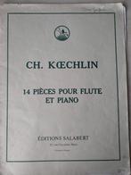 bladmuziek fluit, Muziek en Instrumenten, Bladmuziek, Ophalen, Gebruikt, Klassiek, Dwarsfluit of Piccolo