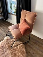 Luxe Velvet Loungestoel - Stijlvol & Comfortabel, Huis en Inrichting, Stoelen, Ophalen, Overige kleuren, Zo goed als nieuw, Eén