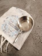 KWALITATIEVE STEVIG STEELPAN INOX, QUALITY COOKING POT, Huis en Inrichting, Keuken | Potten en Pannen, Ophalen of Verzenden, Gebruikt