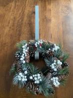 Kerstkrans met deurhanger, Ophalen of Verzenden, Gebruikt