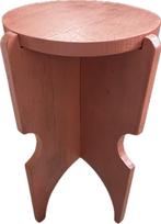 Restyled bijzettafel, 45 tot 60 cm, Minder dan 55 cm, Rond, Ophalen of Verzenden