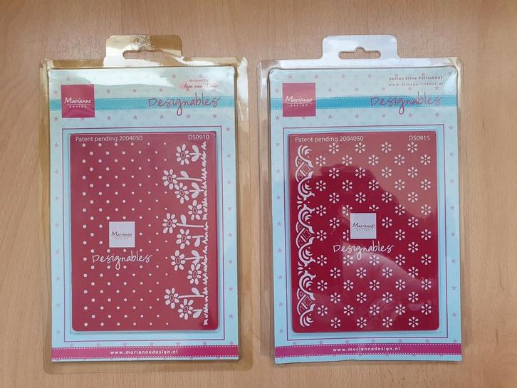 Embossing folders - Designables, Hobby en Vrije tijd, Kaarten | Zelf maken, Nieuw, Pons of Mal, Overige thema's, Ophalen of Verzenden