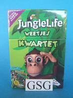 Jungle life weetjes kwartet nr. 01541-00 (Nieuw), Hobby en Vrije tijd, Gezelschapsspellen | Kaartspellen, Nieuw, Ophalen