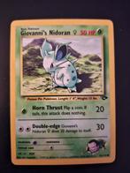 Giovanni's Nidoran - Gym Challenge #75, Ophalen of Verzenden, Gebruikt, Losse kaart
