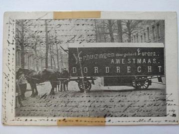 H301 Dordt Reclame Verhuizingen A Westmaas 1905 beschikbaar voor biedingen