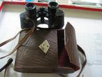 Verrekijker adehart 8x30 nr 1715 met lederen hoes, Ophalen, Gebruikt, Porro (met knik), 8 tot 12x