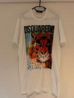 Dsquared2 shirt met leuke print xl, Kleding | Heren, Dsquared2, Wit, Maat 56/58 (XL), Ophalen of Verzenden