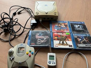 Sega Dreamcast met games beschikbaar voor biedingen