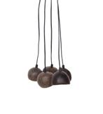 ✨Hanglamp Cocosnoot Urban Nature Culture 2x  Per stuk:, Ophalen of Verzenden, Zo goed als nieuw, Hout, 75 cm of meer