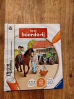 Tiptoi Op de boerderij boek, Gebruikt, Ophalen of Verzenden, Ontdekken