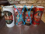 3 lege Faxe bierblikken (1 liter), Ophalen of Verzenden, Gebruikt, Flesje(s), Overige merken